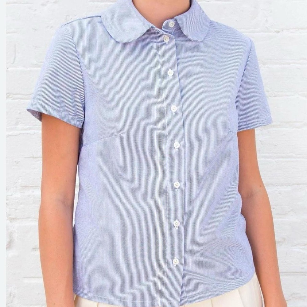 Brandy Button Up Top